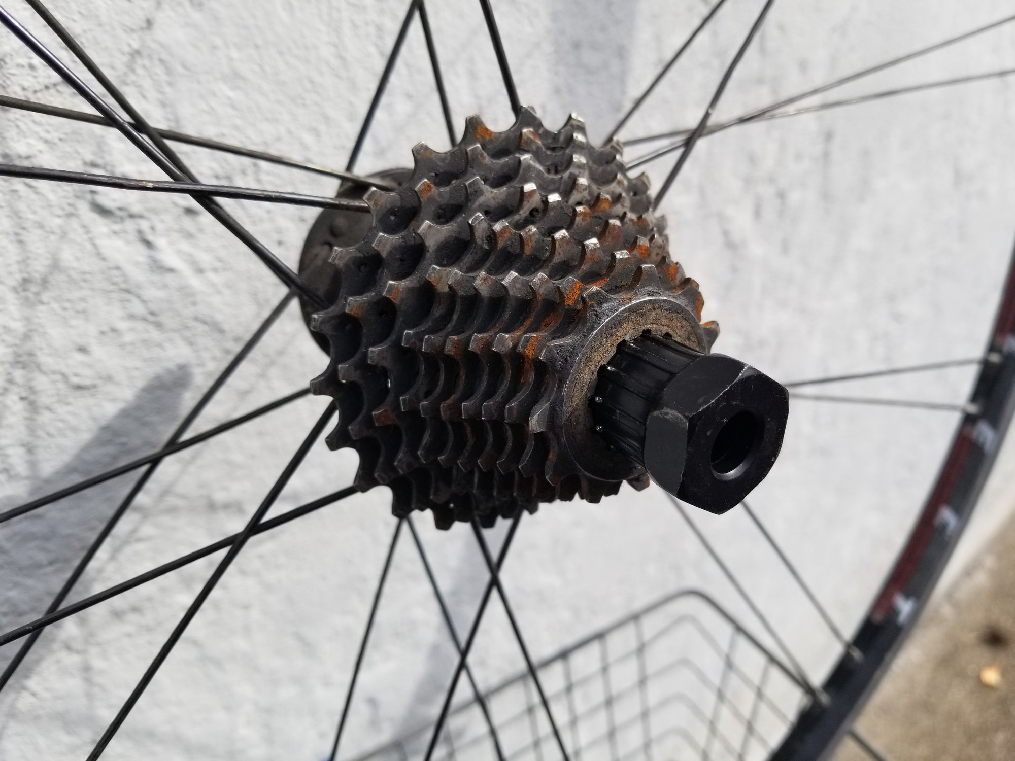 removing freewheel