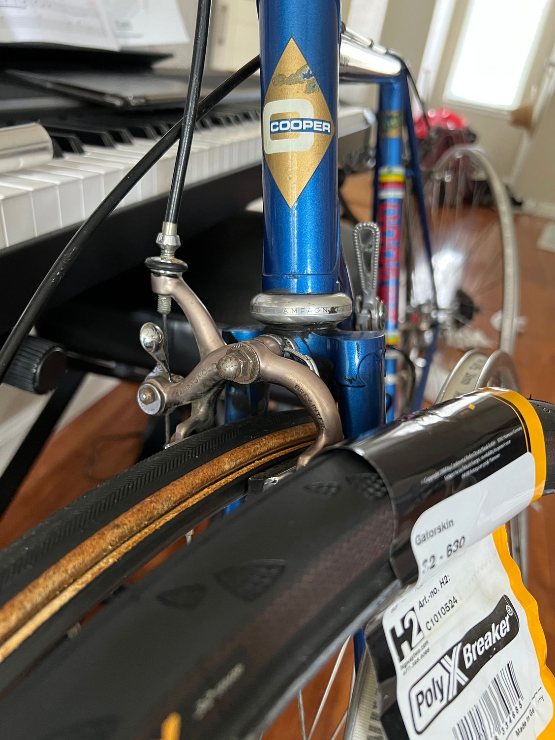 Tire Hitting Brakes Too Tall Bike Forums