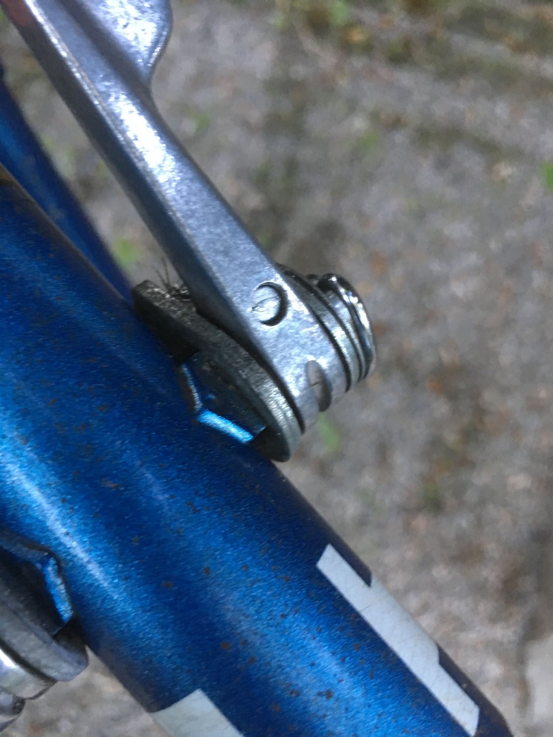 Nub stuck in friction shifter Bike Forums