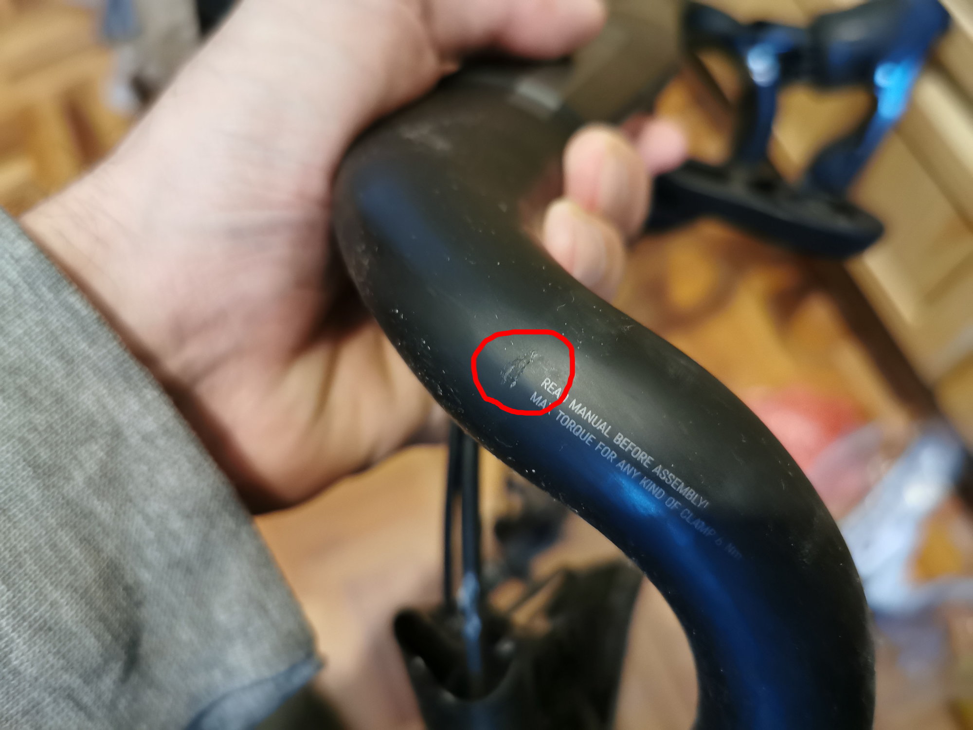What to do with this carbon handlebar? - Bike Forums