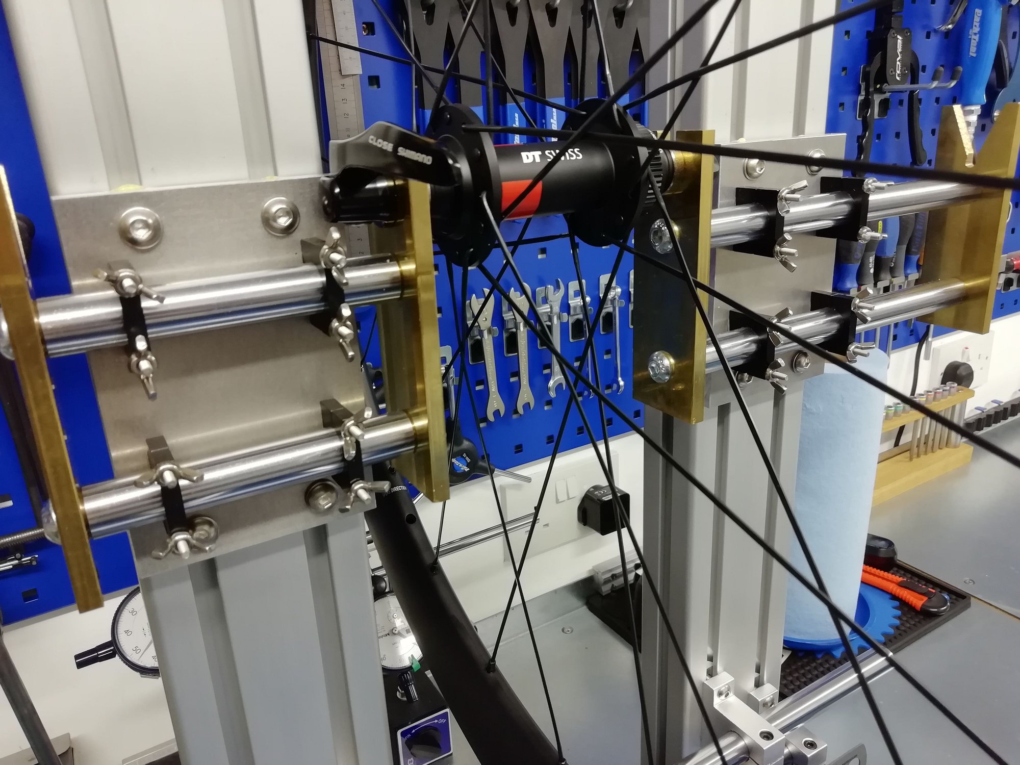 DIY Wheel Building Jig (pics) Bike Forums