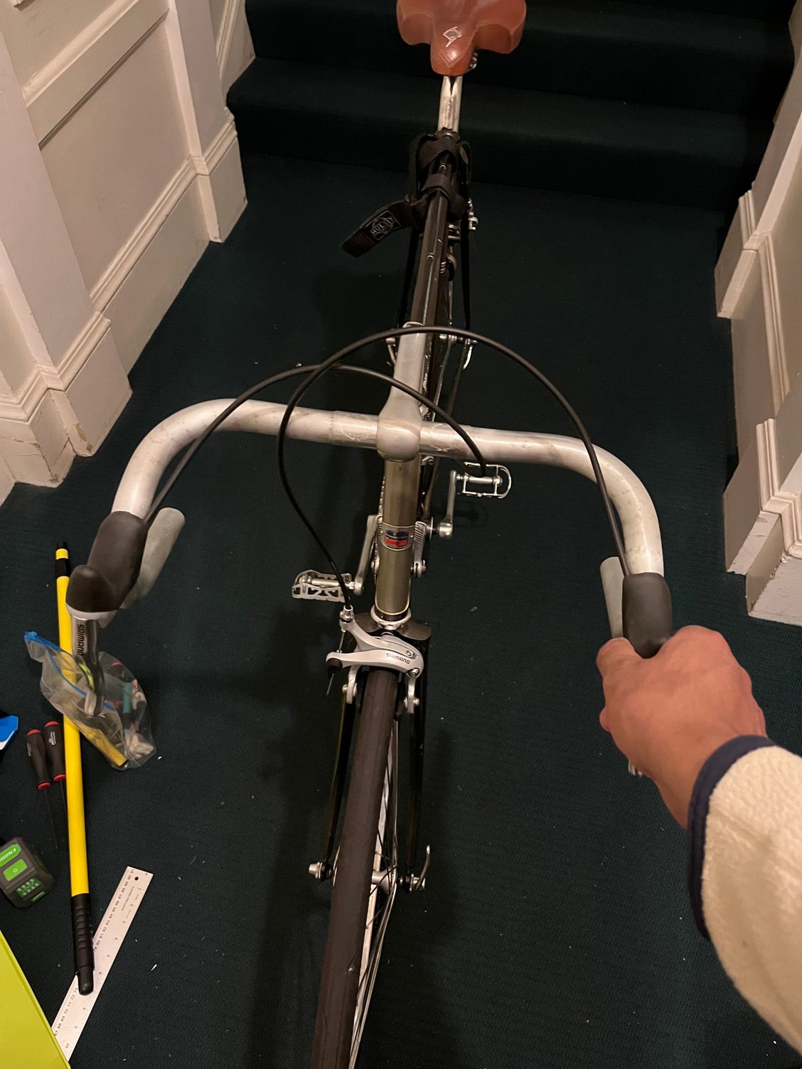 Ensemble Freins Vintage Dia Compe G 500 NOS - Étrier Latéral Argent - Route 1983