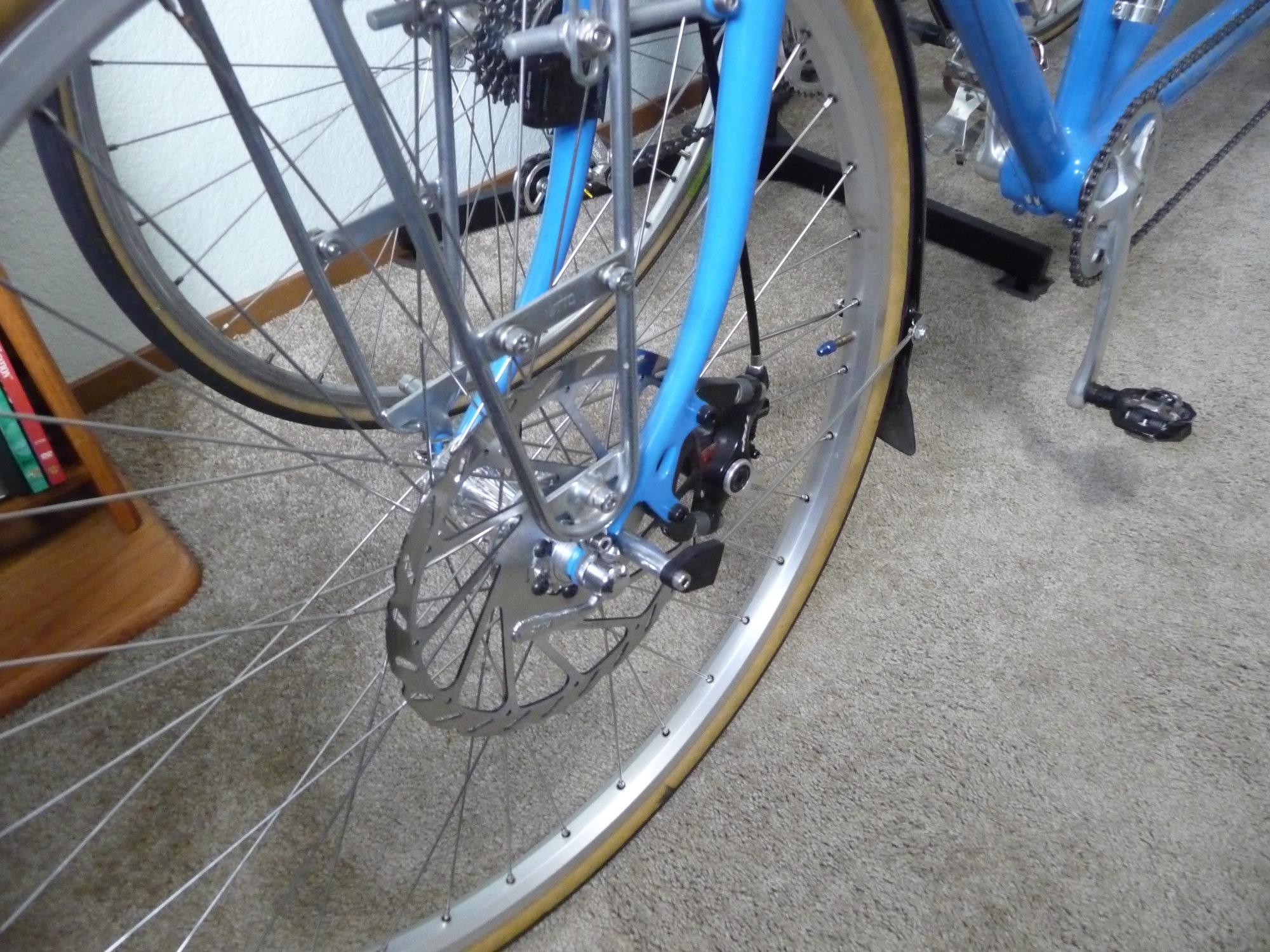 How do you deal with disc brakes and fenders? - Bike Forums