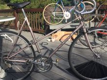 I mean, who in their right mind would do a his/hers, same bike brand, winter project?