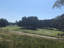 A golf course that’s permanently closed I once played. It dated back to the 20’s with Alcoa’s influence. Alcoa built the lakes to produce hydroelectric power for their aluminum plant.