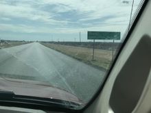 Down I35 closer to Laredo. 
