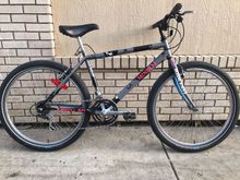 My 1990 Minnelli Chromlly frame. Schwalbe Big Bens make her a smooth ride. Frame off resto this year with custom paint by yours truly.