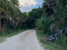 Fort Road had hardpack and could be ridden on 23s
