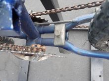 chain stays brazed into bottom bracket 