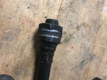 And some kinda split ring thingy in a channel on the spacer. 