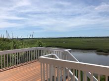 Ahhhhhh, my view the next week. Sunset will be over the marsh. Margaritas are already getting chilled!!!