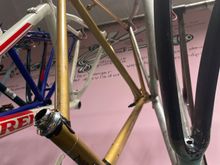 Tall, vintage, and not a whole bike. Although we have all the other parts as needed. 