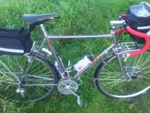 1987 Trek 520 with Suntour Cyclone, barends / triple chainring