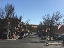 Small, small town USA.  Population growth and ‘super-center’ retail growth zones, often bypass Downtown, financially speaking.