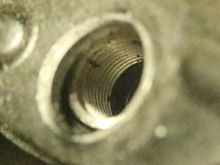 thread where screw supposedly 'sheared' out