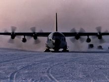 February departure from Willy Field, McMurdo Station Antarctica ...