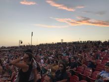 The crowd 