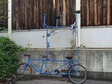 Quad tandem, the hard way.
