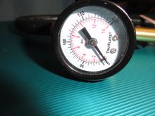 Gauge handles plenty of high pressure, but this one reads a bit on the low side.  Perhaps if I spent a bit more money on the gauge it might be more accurate.