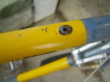 Carlton top tube 