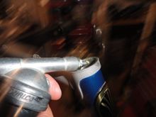 A bit of lubrication prior to the install.