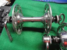 Front hub  spaced at 100 mm.