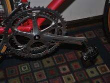 I managed to solve the crank/BB issue with a Miche I bought for the Speedlight crankset years ago. 