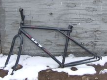 A bit of a shame it's a nice frame set just not worth dealing with the BB and paint.
