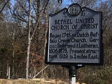 Great longevity for a small rural church.