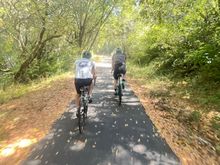 And even a few miles of gravel