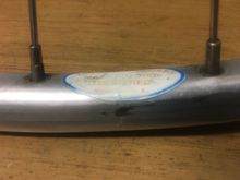 TruAmerica rim on 1983 Trek 700, looks like 14mm nipples