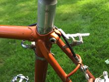 Seatpost parts included 