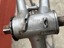 Fairly BB shell. Nice technique to extend stay tubes slightly into BB shell so they can be threaded with the shell.