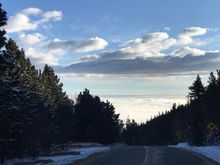 Chilly morning commute just above Jamestown to the flats in Longmont, CO. 