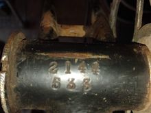 Serial number indicates May 1953