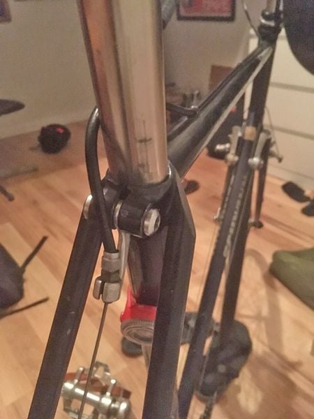 stop seatpost sliding down