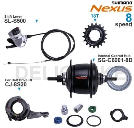 Which Shimano NEXUS C6000 do I want? - Bike Forums