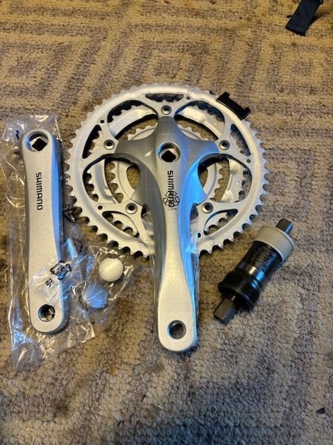 Shimano FC-2303 triple crankset - Bike Forums