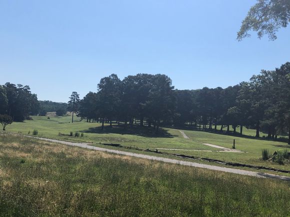 A golf course that’s permanently closed I once played. It dated back to the 20’s with Alcoa’s influence. Alcoa built the lakes to produce hydroelectric power for their aluminum plant.