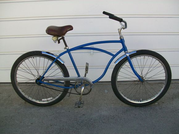 Repainted but nicely done.