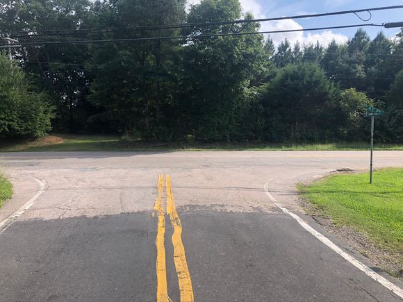 An intersection where a really good friend and his wife were killed on his motorcycle. A car turned onto the road I’m on and directly in front of them. My friend went through the passenger window of the car and his wife was ejected.