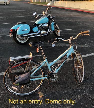 When a Harley goes on a diet. 