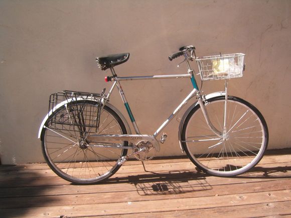 raleigh after  clear coat