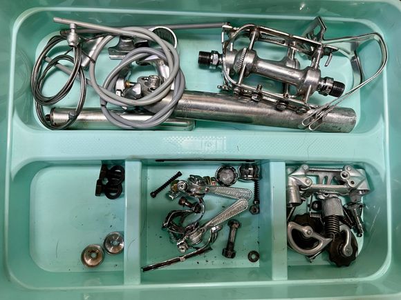 More parts... I need to repair the front derailleur arm, as well as the pivot pins on the rear derailleur need repair or replacement ... 