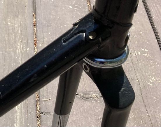 Drilled for recessed front and rear, and there is a threadless insert to allow nutted brakes, again front and rear.