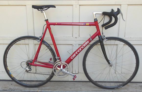 1992 Cannondale 2.8
A very classy late 90's upgrade: