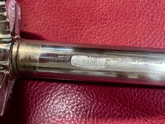 Steerer tube number filed off