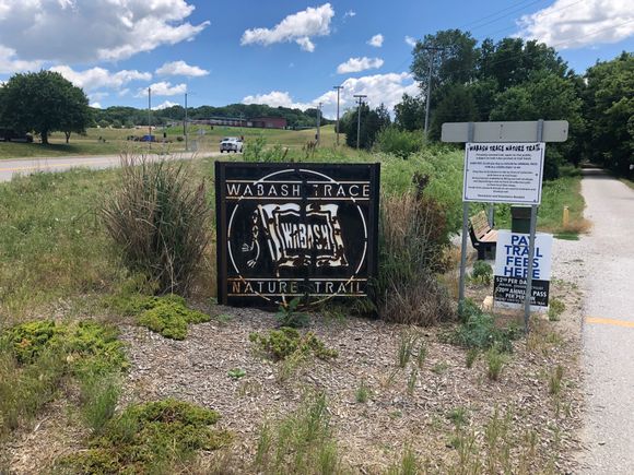 Trailhead in Council Bluffs