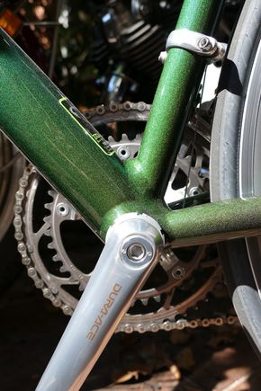 Durace 9 speed was the highpoint of design for Shimano.  The metal forming and finish work was beyond perfect, and unhidden by coatings and colors.  