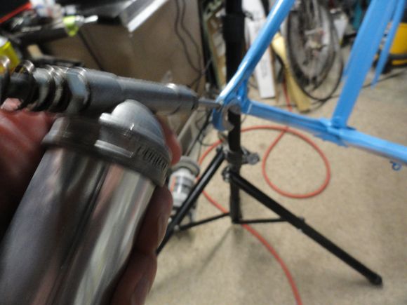 I use the Dualco grease guns for a lot of this as the needle tips makes applying the grease really effective.  Grease is waterproof. 

